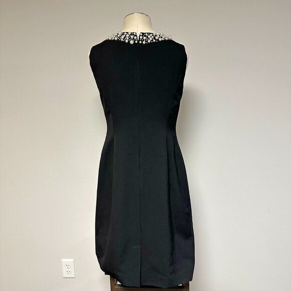 Calvin Klein Pearl Neck Sheath Dress - Picture 6 of 10